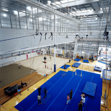NICA's Sidney Myer Circus Studio by Bates Smart